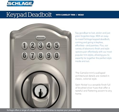 Convenient Keyless Entry Keypad
