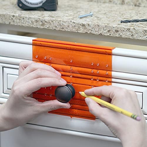 Cabinet Door Drawer Drill Template