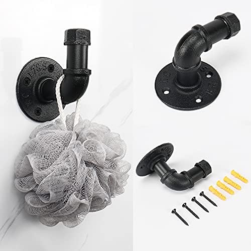 4-Piece Bathroom Towel Holder Kit
