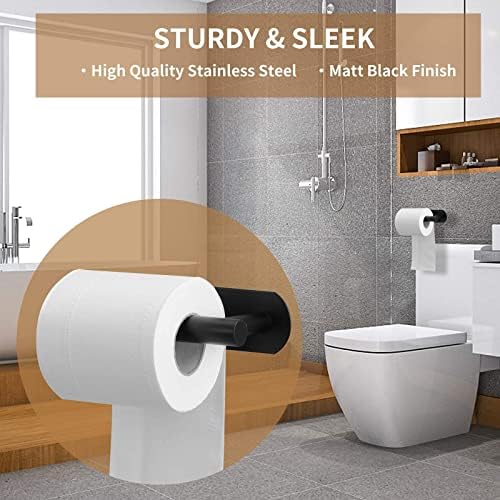 Premium Rust-Proof Toiletpaper Holder Stainless Steel Wall-Mounted