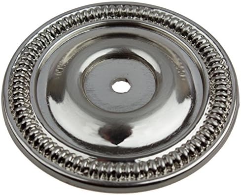 GlideRite Hardware 10Pack 25in Round Satin Nickel Cabinet Back Plate with Hidden Hinges