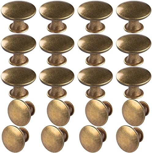 20-Piece Brass Knobs Set for Kitchen Home Use
