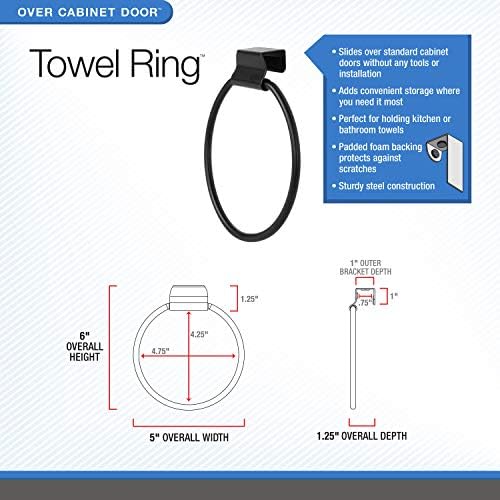 Spectrum Diversified Towel Ring