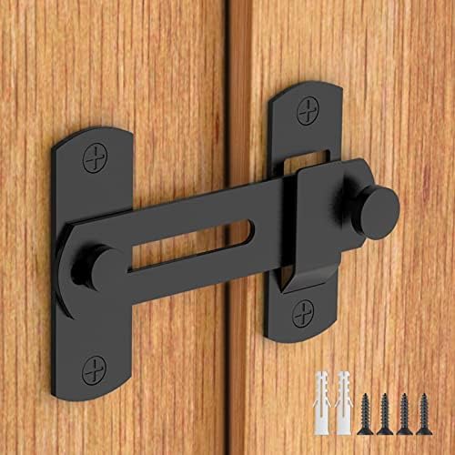 180 Degree Flip Barn Door Lock for Privacy and Safety