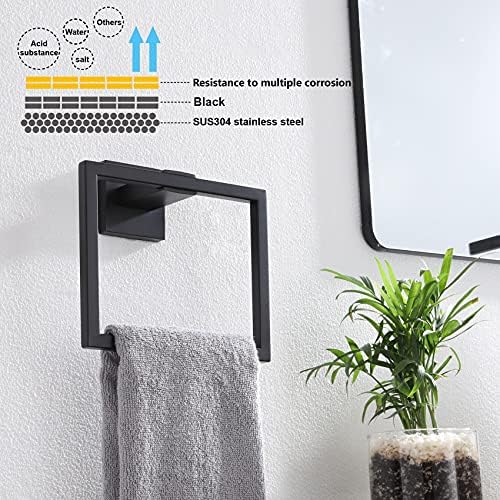 Stylish Towel Ring Modern Bathroom Hardware