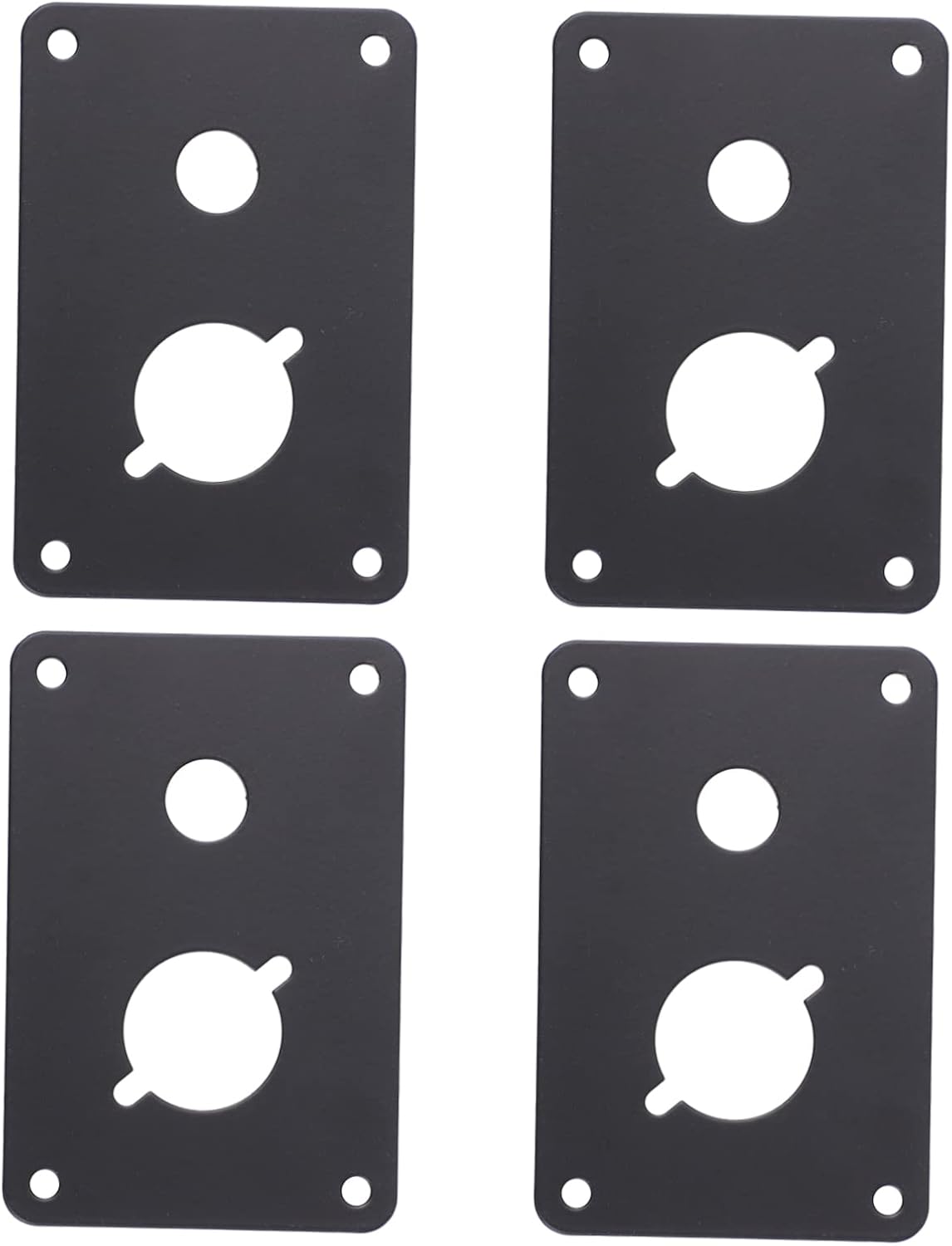 Instant Speaker Fix - 4-Piece Hinge Repair Plate Set for Home _audio Systems