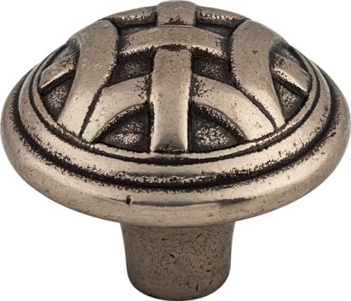 Top Knobs M158 Tuscany 1-14 Knob antique pewter finish