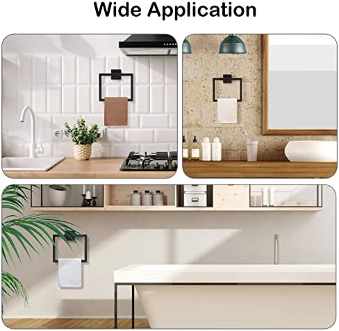 Sturdy Square Towel Holder Set