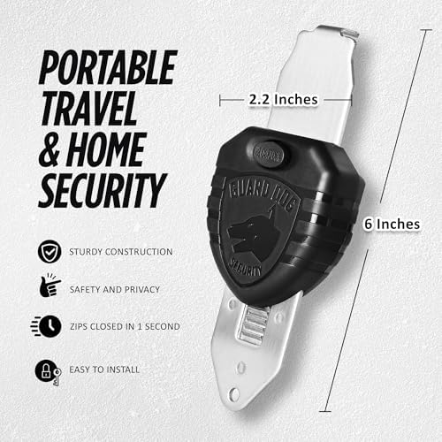 Guard Dog Security Blocklock Portable Door Lock for Travelers Safe Durable and Easy to Use