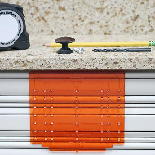 Cabinet Door Drawer Drill Template