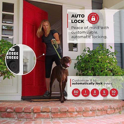 Secure Deadbolt with Keyless Keypad