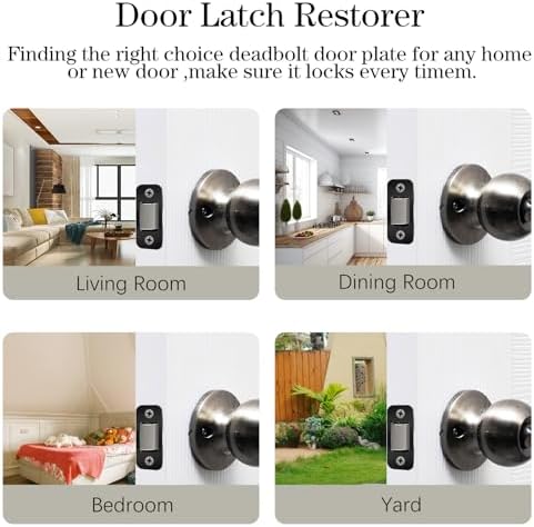 LLOUSSAK2-Pack Door Strike Plate