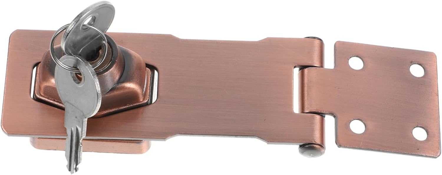 Pool Gate Latch - Heavy Duty Padlock with Hidden Screwainless Steel Door Lock for sheds cabinets Barn Doors