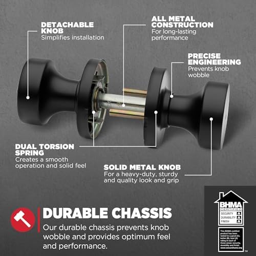 Kwikset Pismo Door Knob with Privacy