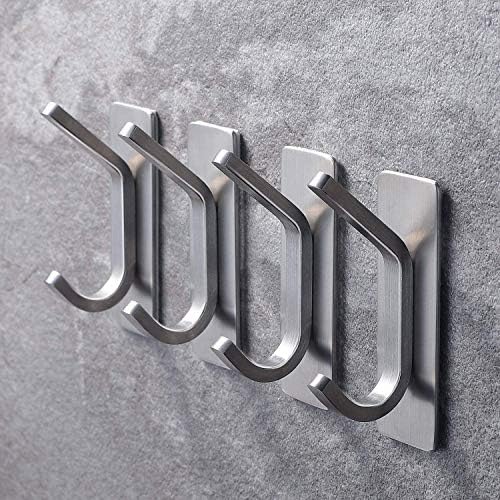 Stainless Steel Towel Hook Set