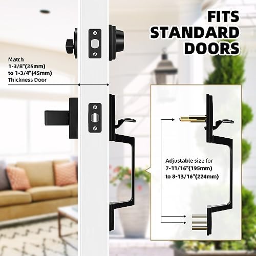 Front Door Sets Azdele Modern Design for a Perfect Fit