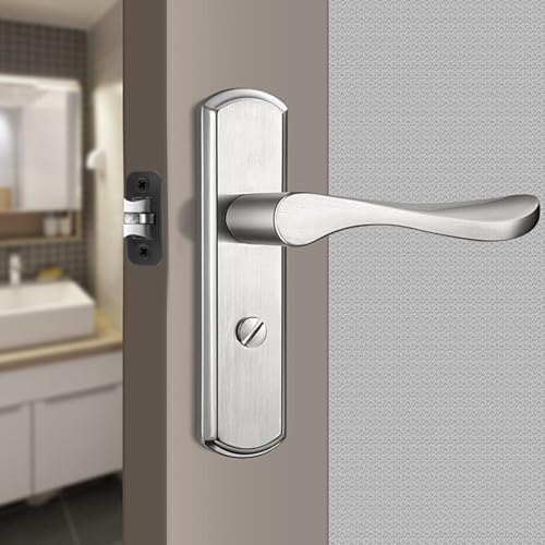 Secure Door Hardware Deadbolt Strike Plate Black Matte Finish