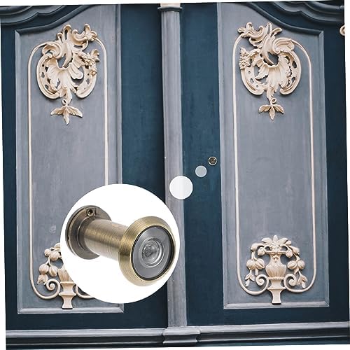 Angoily Door Peephole Alarm Chime Door Lock Sensor with 360-Degree Privacy Backup Camera