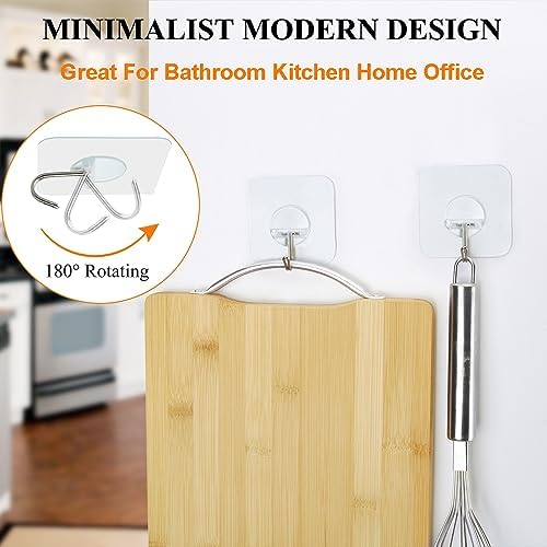 STurdy Adhesive Hooks