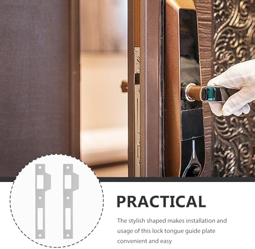 Artificial Better - Door Groove Repair Security Strike Plate Set