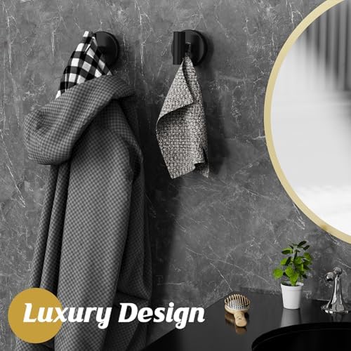 Durable Suction Cup Hooks for Bathroom Storage