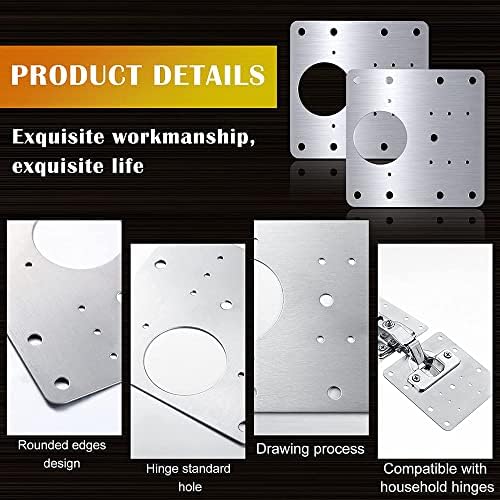 High-Quality Stainless Steel Cabinet Hinges Repair Kit for woodworking furniture