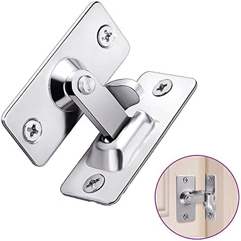 Secure Smooth 90-Degree Thumb-Lock Door for Barn Doors