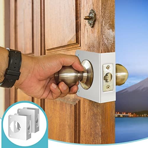 Lock Door Reinforcement Plate Set for Home Security