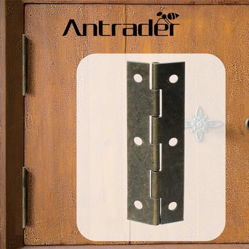 Get Strong Durable 24-Piece Folding Buffer Hinges Bronze ForCabriioty Doors More