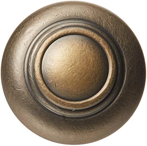 Deluxe Antique English Small Double Ringed Knob