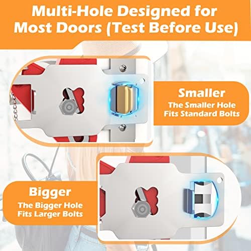 Secure Inside Door Lock for Travelers Extra Strong for Home and Hotel Security