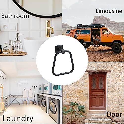 Solid 304 stainless steel towel ring
