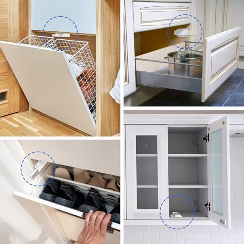 6-Pack Magnetic Push Latch by Jiayi