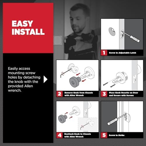 Kwikset Pismo Door Knob with Privacy