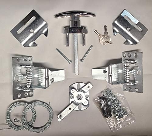 Universal garage door lock kit