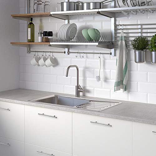 Ravinte 30-Piece 6 Pulls Brushed Nickel Stainless Steel Cabinet Handles