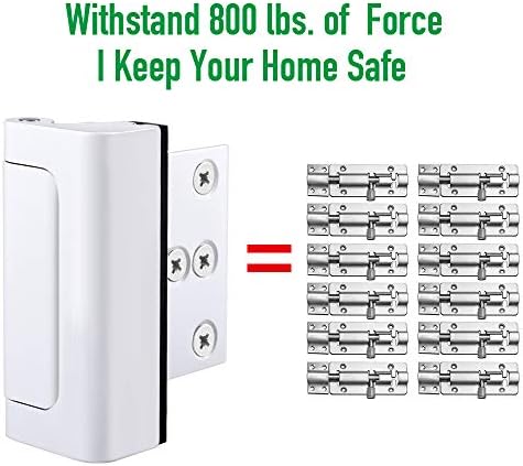 Top Front Door Lock for Security with 800 lbs Kids Safety