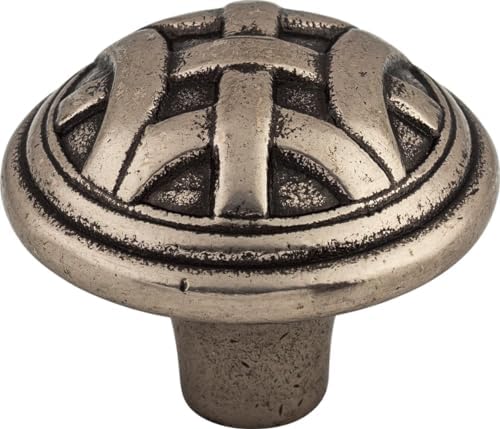 Top Knobs M158 Tuscany 1-14 Knob antique pewter finish