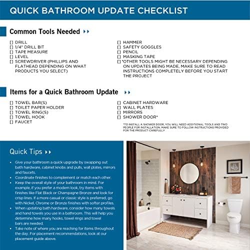 Franklin Brass Kinla 24 Towel Rack Oil Rubbed Bronze