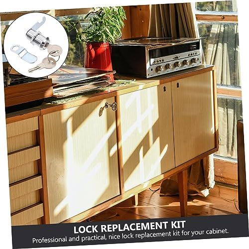 HOMSFOU Cam Lock Door Set 5pcs Preserve cabinet door lock