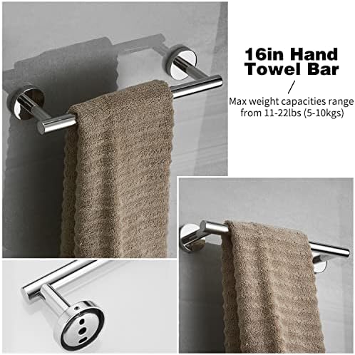 Upgrade Your Bathroom with 10-Piece Essential Set Modern Premium Bathroom Hardware