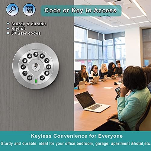 BOTHSTAR Smart Door Knob with Keyless Entry