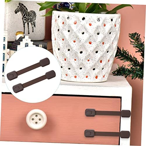 DOITOOL 4PCS Drawer Lock Kit - Safe Strong and Durable for Pantry Oven and Cabinet Drawers