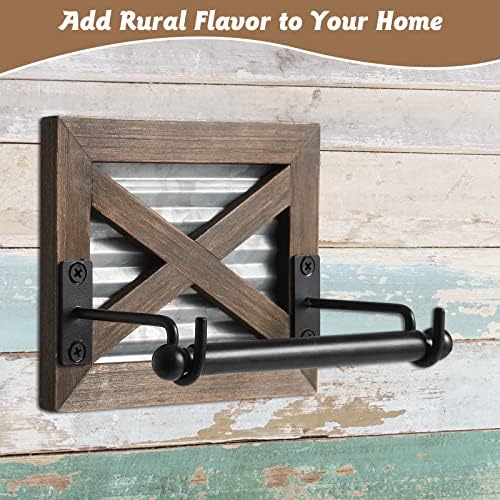 Rustic Farmhouse Toilet Paper Holder