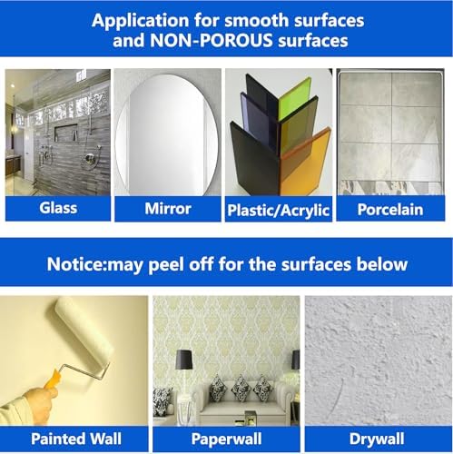 No-Drill Suction Cup Hooks for Bathroom Storage