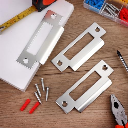 3Pcs Door Strike Plate Set