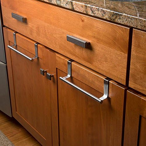 2-Piece Hand Bathroom Towel Hook Brushed Steel Easy Install Rust-Proof