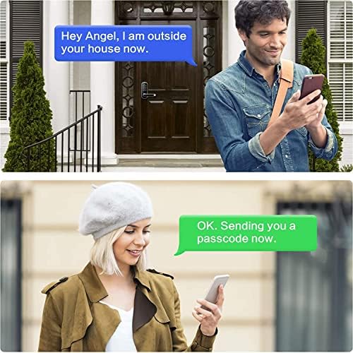 Sifely Keyless Entry Smart Door Lock Fingerprint Passcode Perfect Home Security