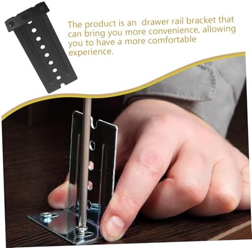 Rear Mount Drawer Track Tracker for Drawer Slides Angoily