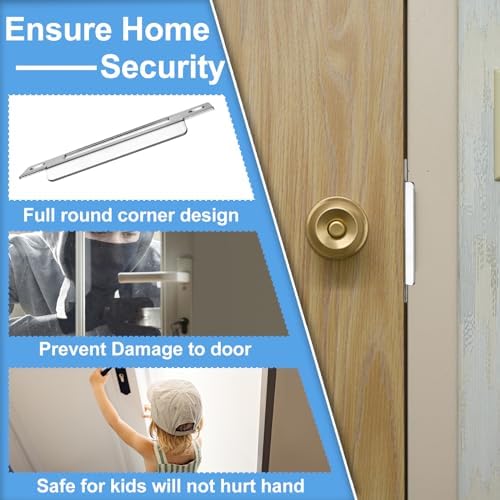 3Pcs Door Strike Plate Set